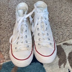 White high top Converse